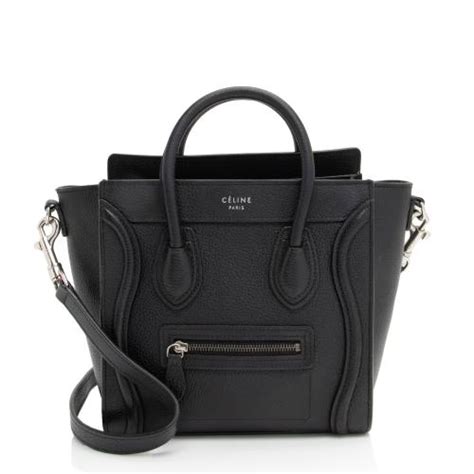 celine pebbled luggage|Celine.